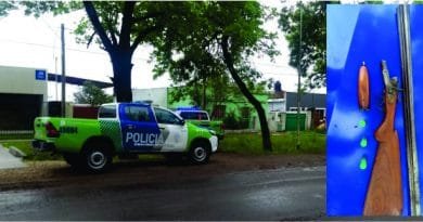 Policiales/Amenazas, armas y violencia de genero Policiales/Amenazas, armas y violencia de genero
